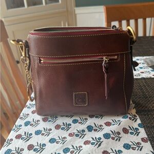 Dooney and Bourke Florentine Allison Crossbody, D charm and wallet